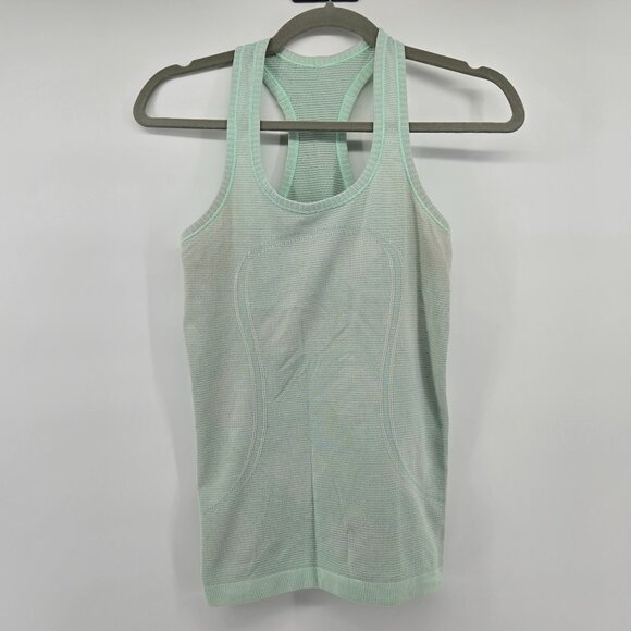 Lululemon Swiftly Tech Racerback - Seawheeze 2013 - 4 Mint - Picture 1 of 4